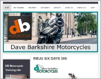 Dave Barkshire website update