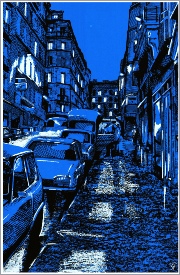 Montmartre Street illustrations